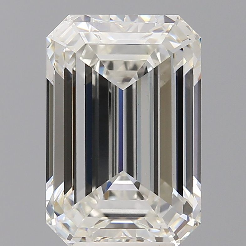 6.53 ct. emerald Lab Grown Diamond front image