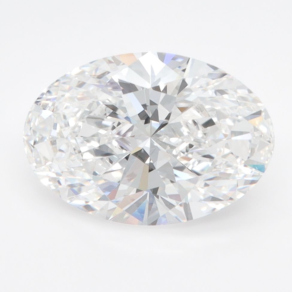 3.02 ct. oval Lab Grown Diamond front image