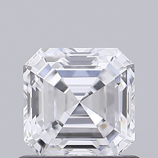 0.86 ct lab-grown Asscher Diamond