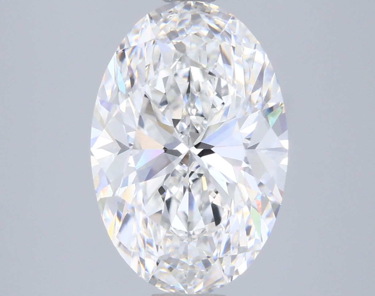 3.01 ct. oval Lab Grown Diamond front image