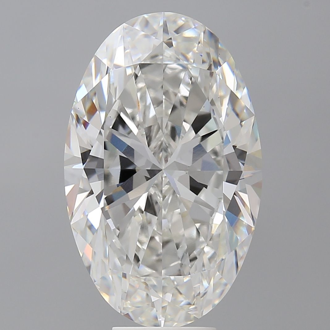 9.07 ct. oval Lab Grown Diamond front image