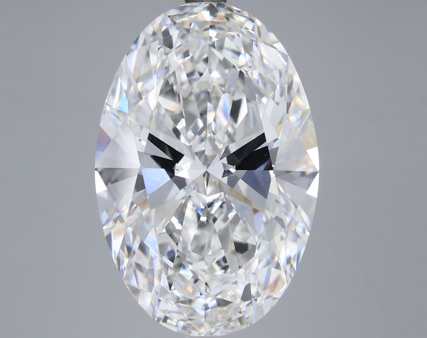8.02 ct. oval Lab Grown Diamond front image