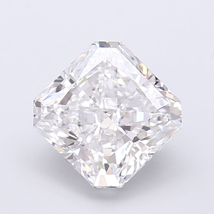2.12 ct lab-grown Square radiant Diamond