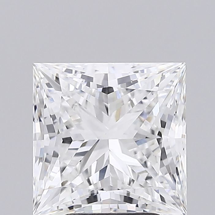 3.41 ct. princess Lab Grown Diamond front image