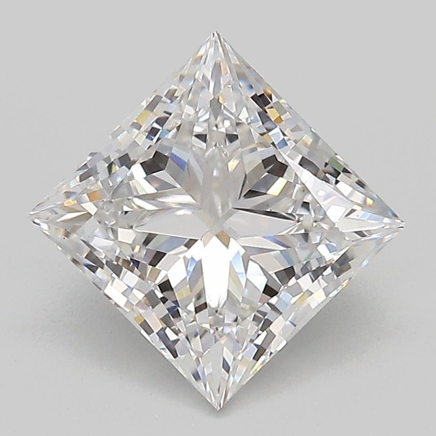 2.57 ct. princess Lab Grown Diamond front image