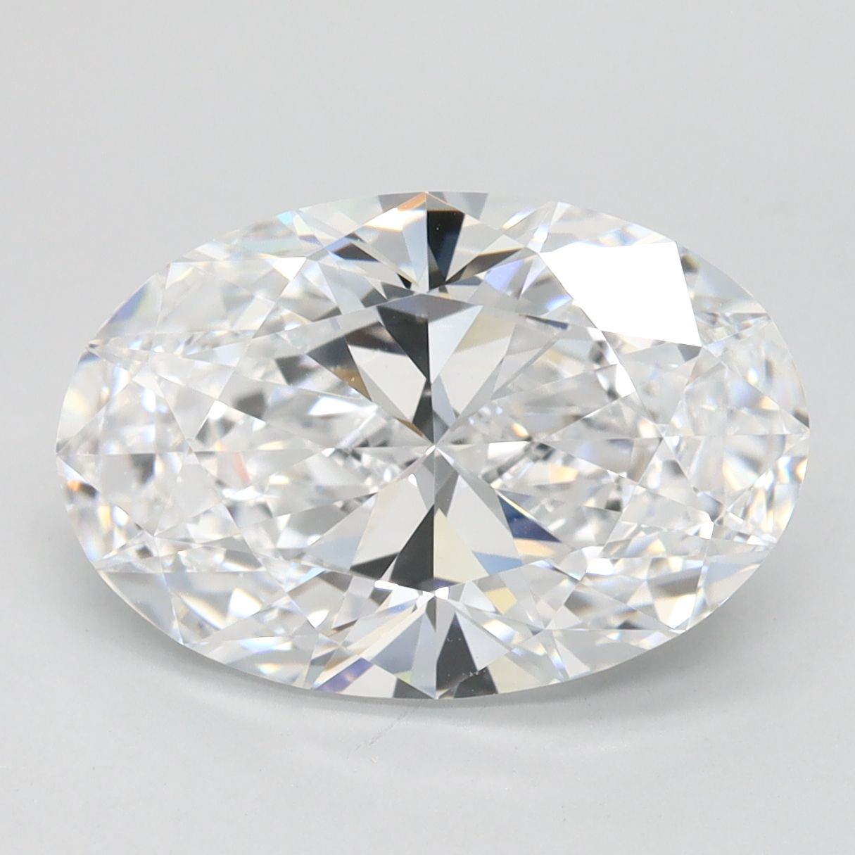3.40 ct. oval Lab Grown Diamond front image