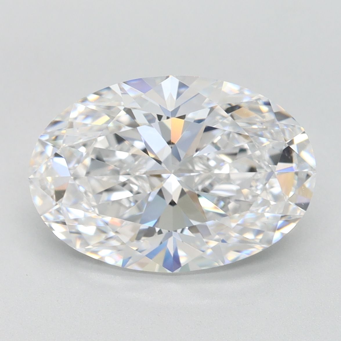 3.03 ct. oval Lab Grown Diamond front image