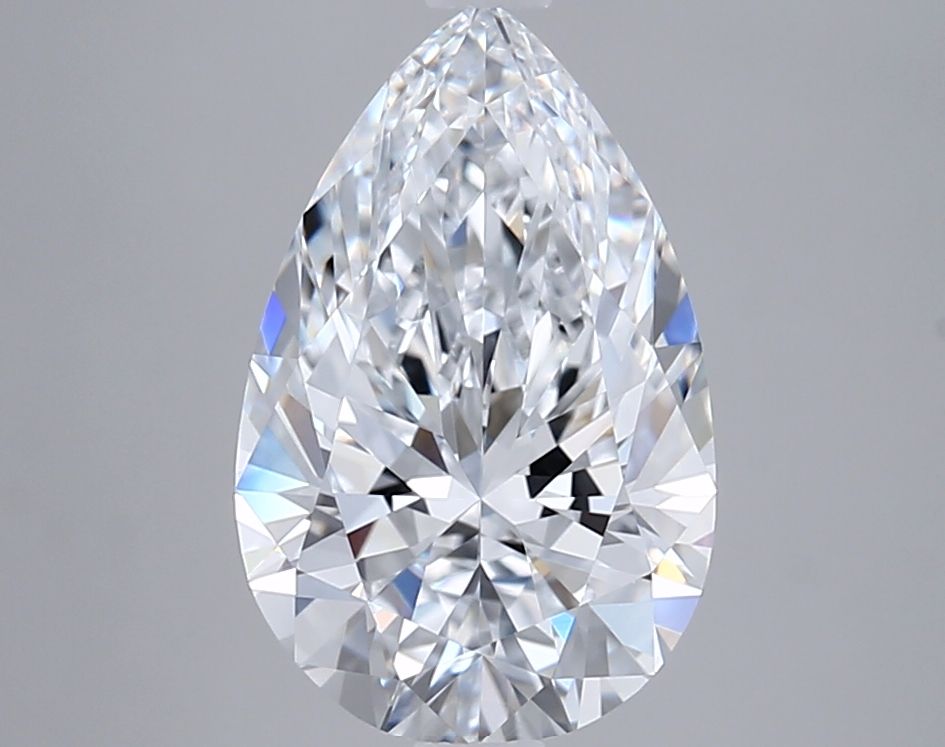 3.02 ct. pear Lab Grown Diamond front image