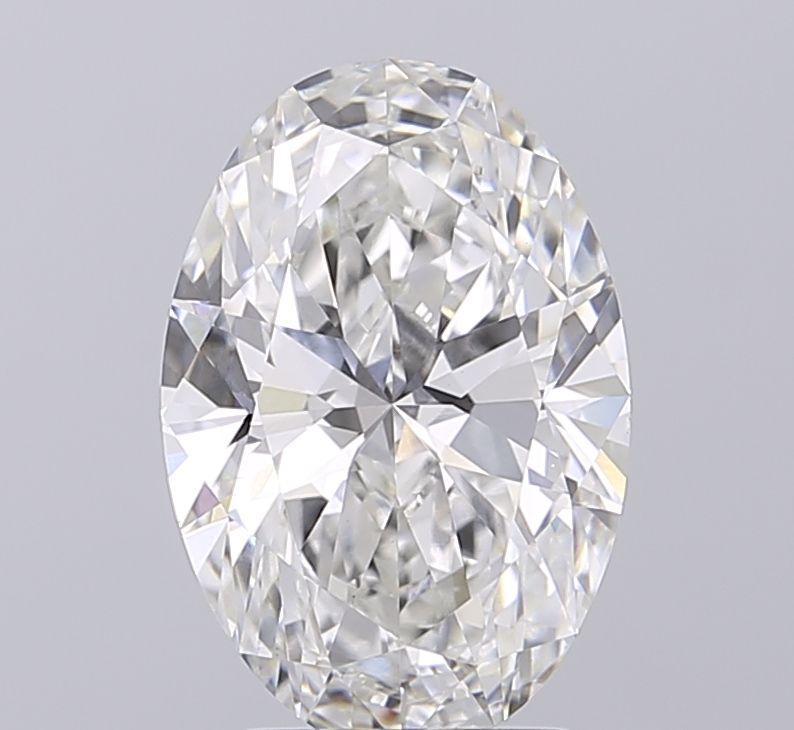 3.01 ct. oval Lab Grown Diamond front image