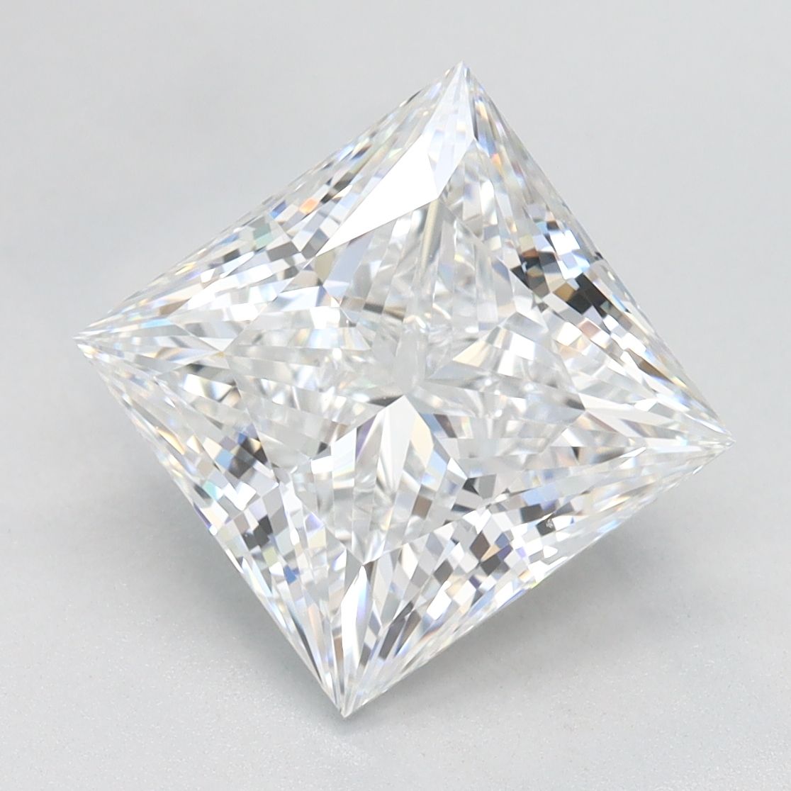 3.12 ct. princess Lab Grown Diamond front image