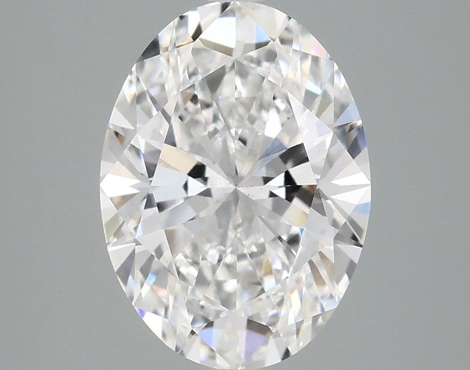 3.01 ct. oval Lab Grown Diamond front image