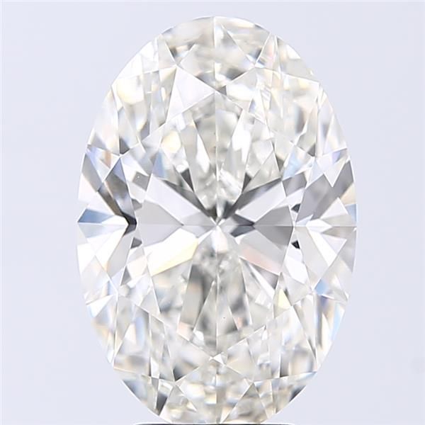 5.01 ct. oval Lab Grown Diamond front image