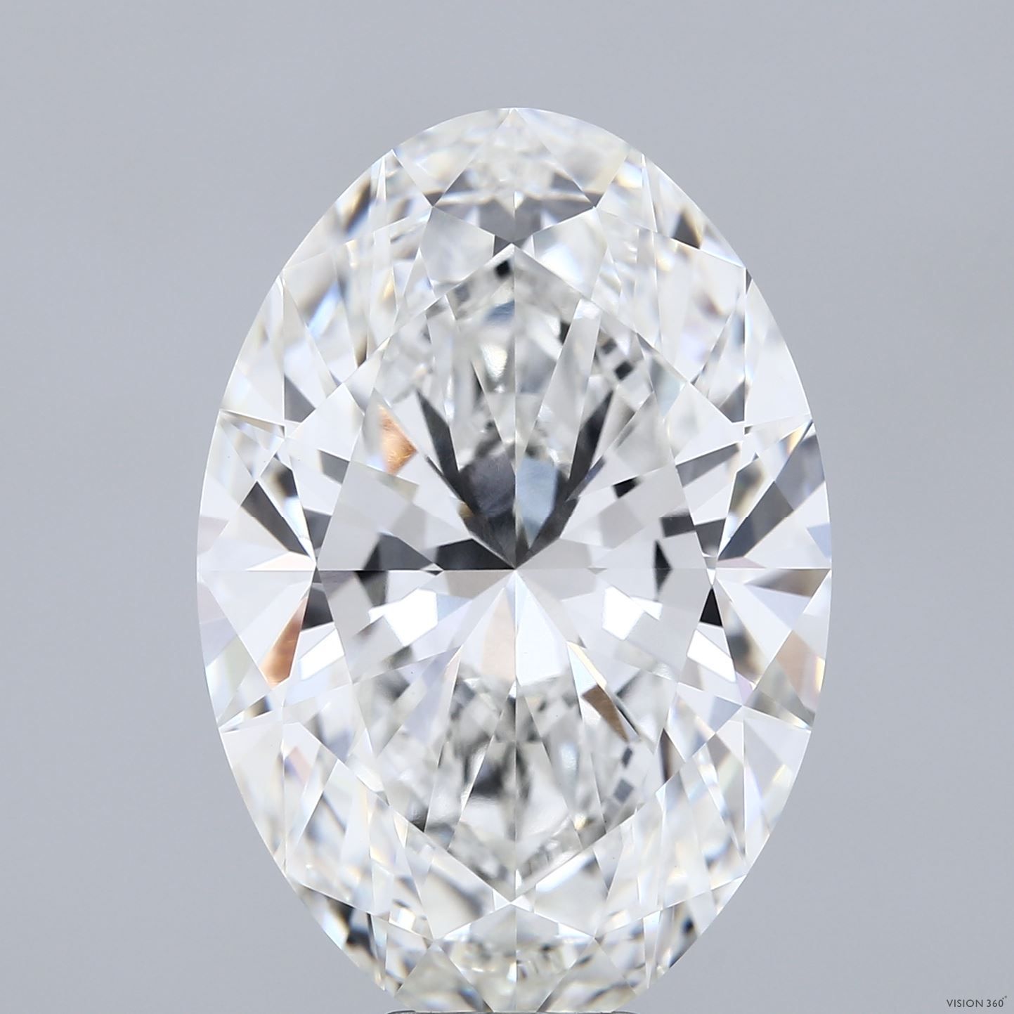 15.05 ct. oval Lab Grown Diamond front image
