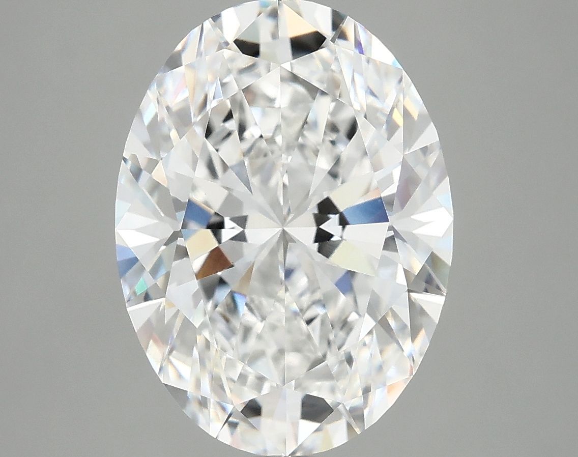 5.02 ct. oval Lab Grown Diamond front image