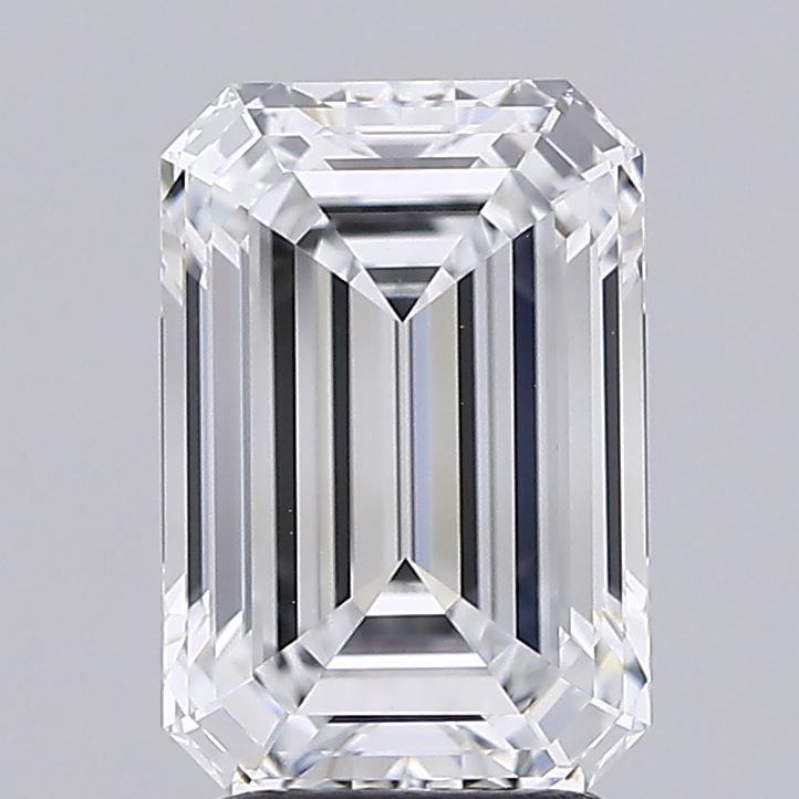 3.05 ct. emerald Lab Grown Diamond front image