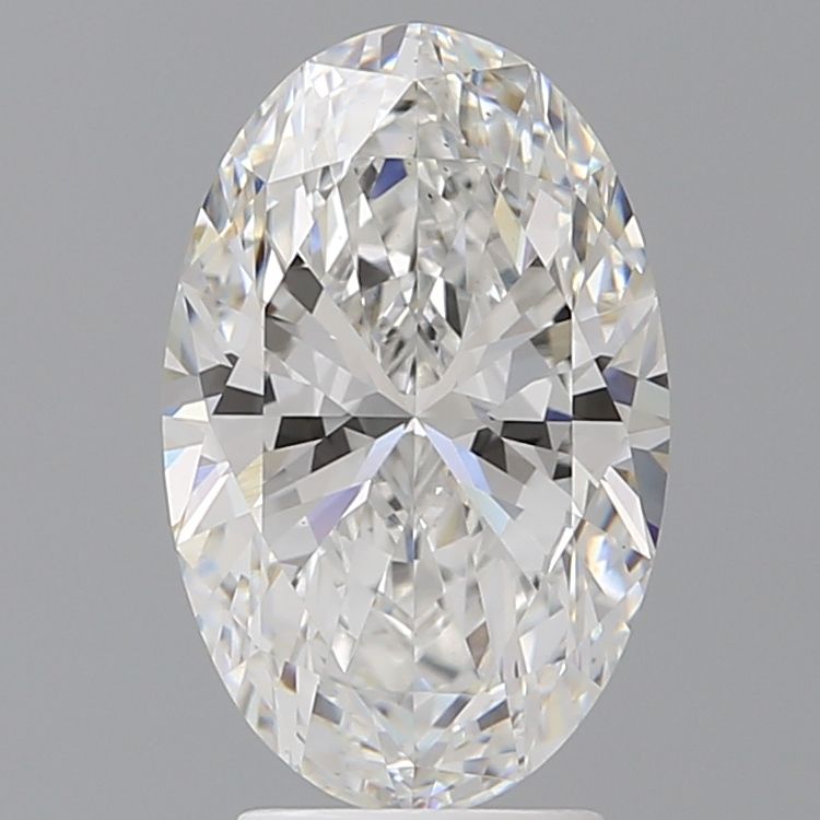 3.52 ct. oval Lab Grown Diamond front image