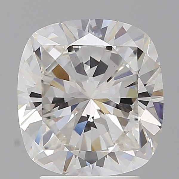 3.09 ct lab-grown Cushion brilliant Diamond