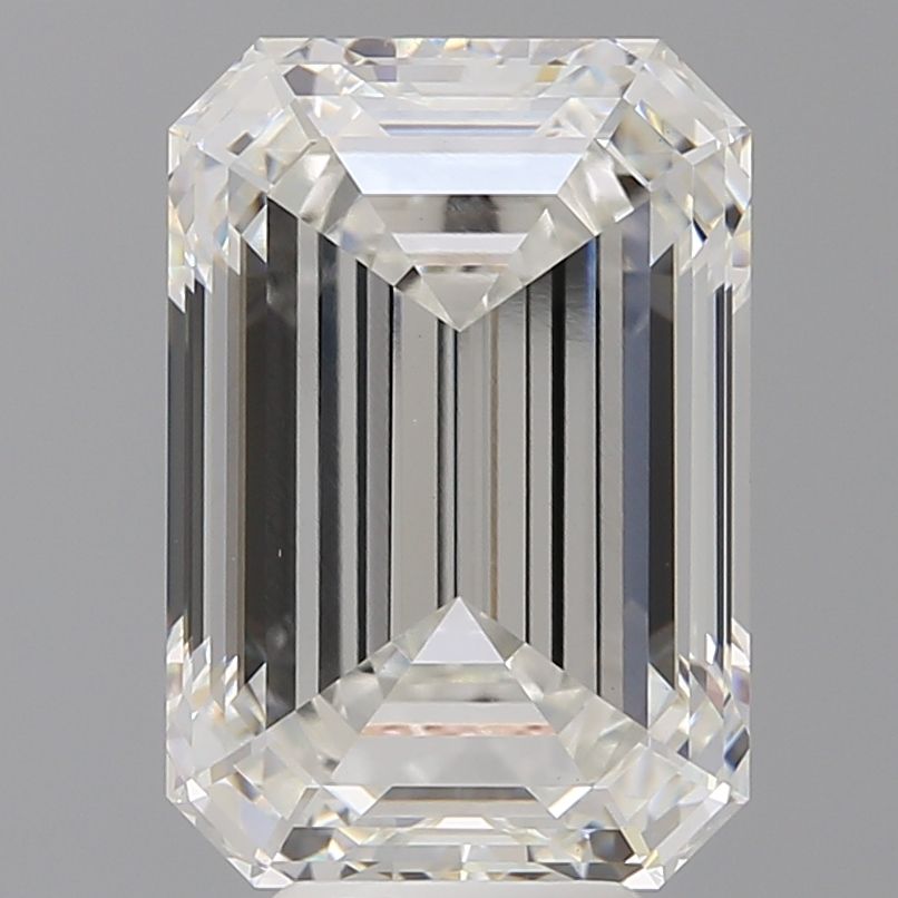 7.58 ct. emerald Lab Grown Diamond front image