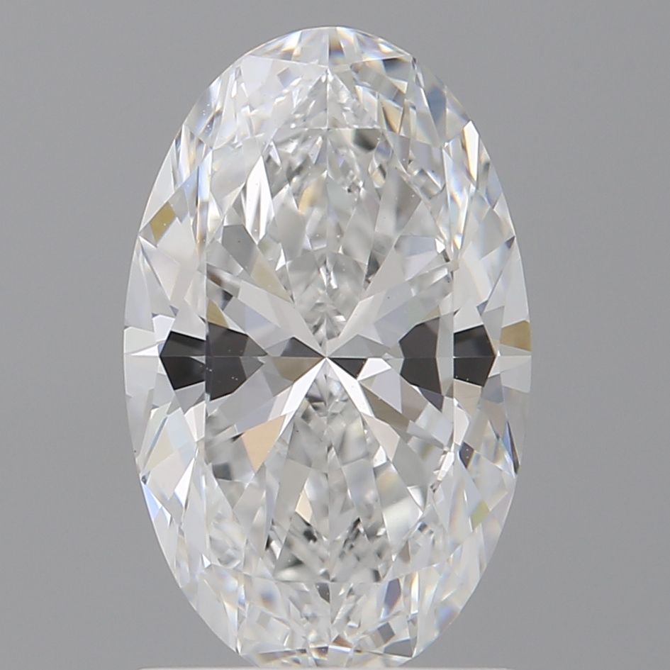 1.60 ct. oval Lab Grown Diamond front image