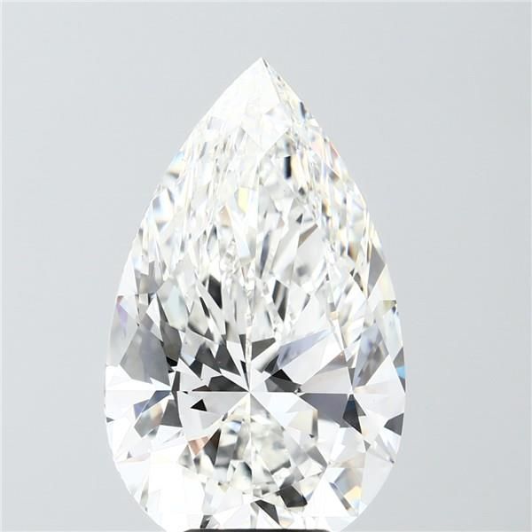8.03 ct. pear Lab Grown Diamond front image