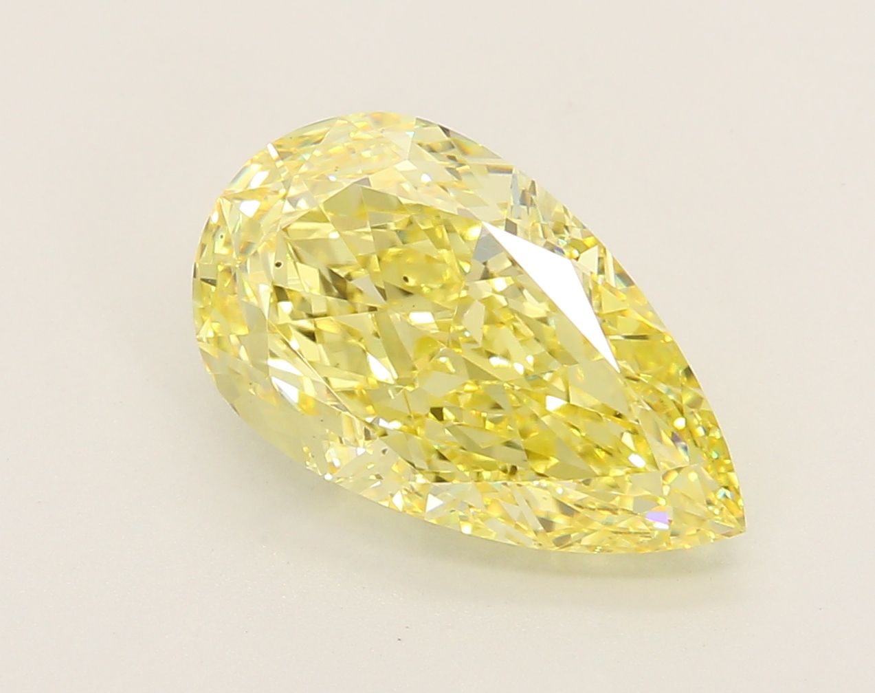 4.41 ct. pear Lab Grown Diamond front image