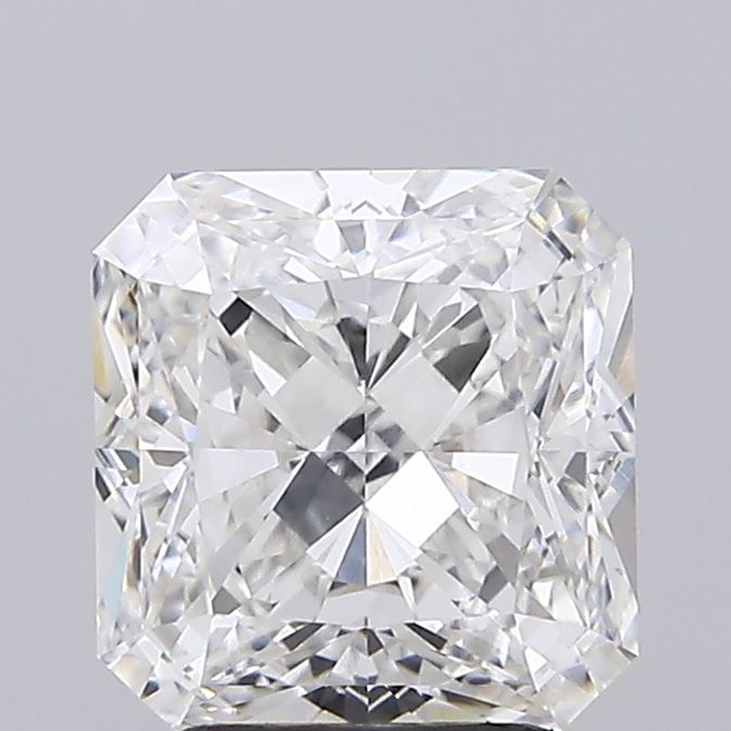 2.92 ct lab-grown Square radiant Diamond