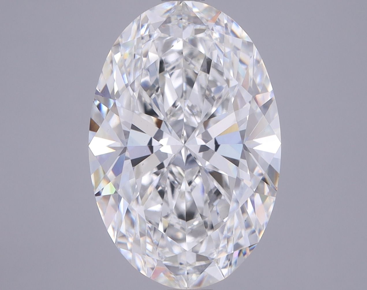 4.49 ct. oval Lab Grown Diamond front image