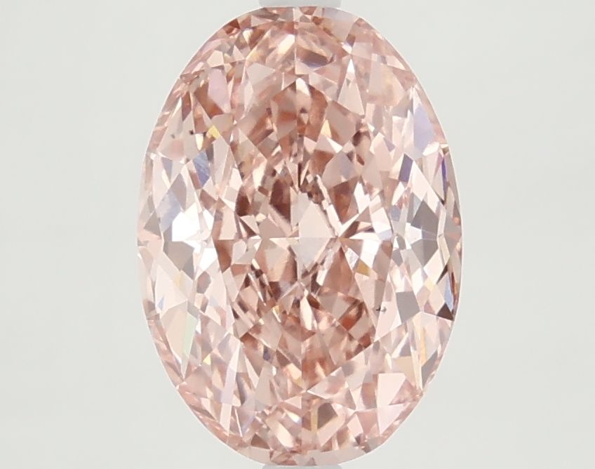 2.87 ct. oval Lab Grown Diamond front image