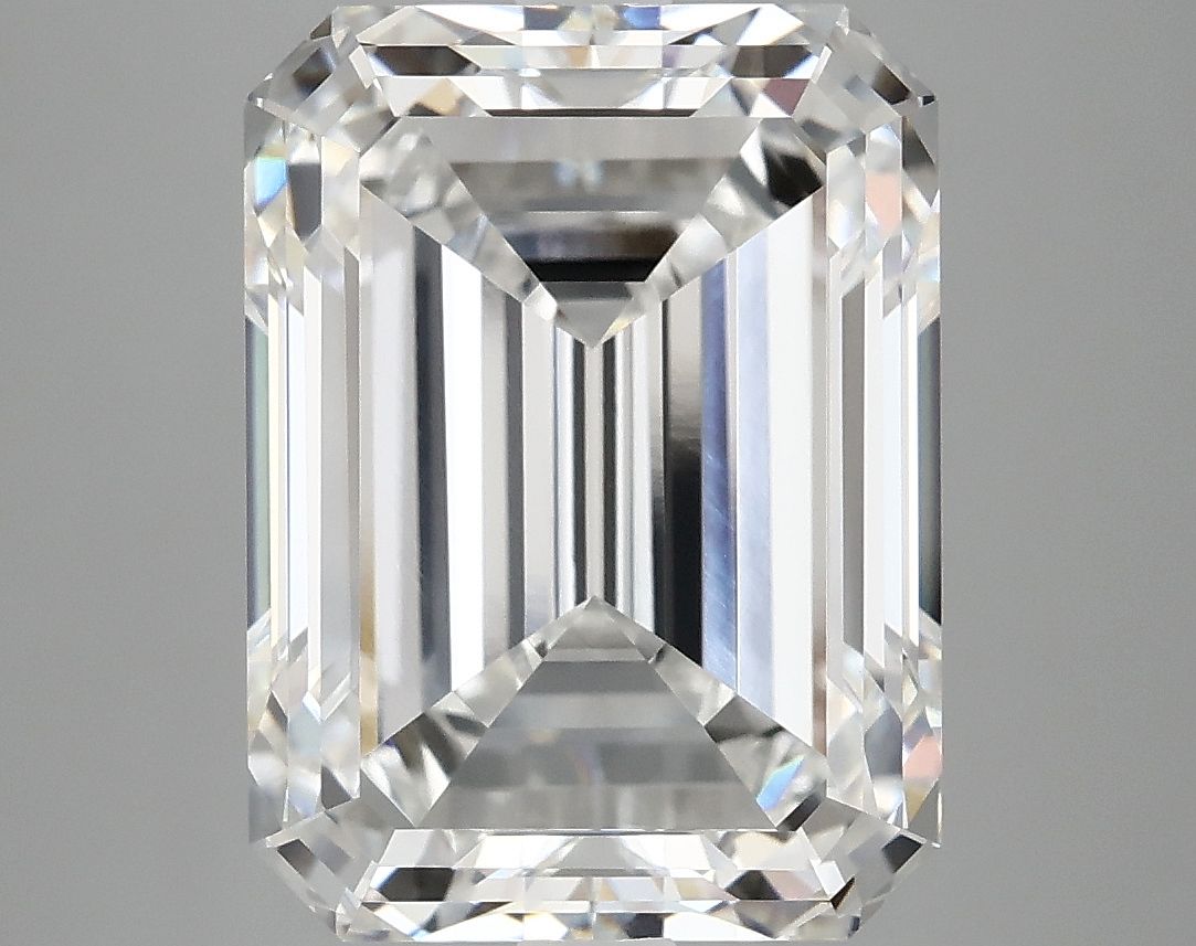 7.28 ct. emerald Lab Grown Diamond front image