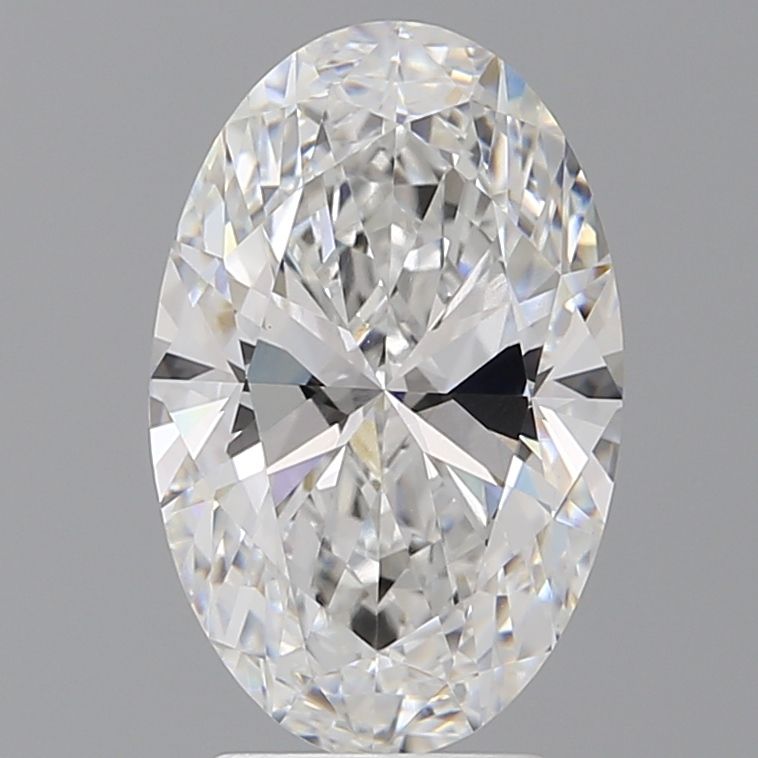 3.60 ct. oval Lab Grown Diamond front image
