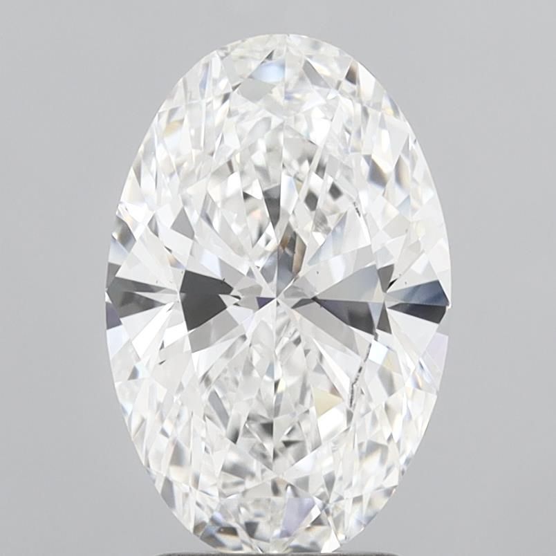 2.76 ct. oval Lab Grown Diamond front image