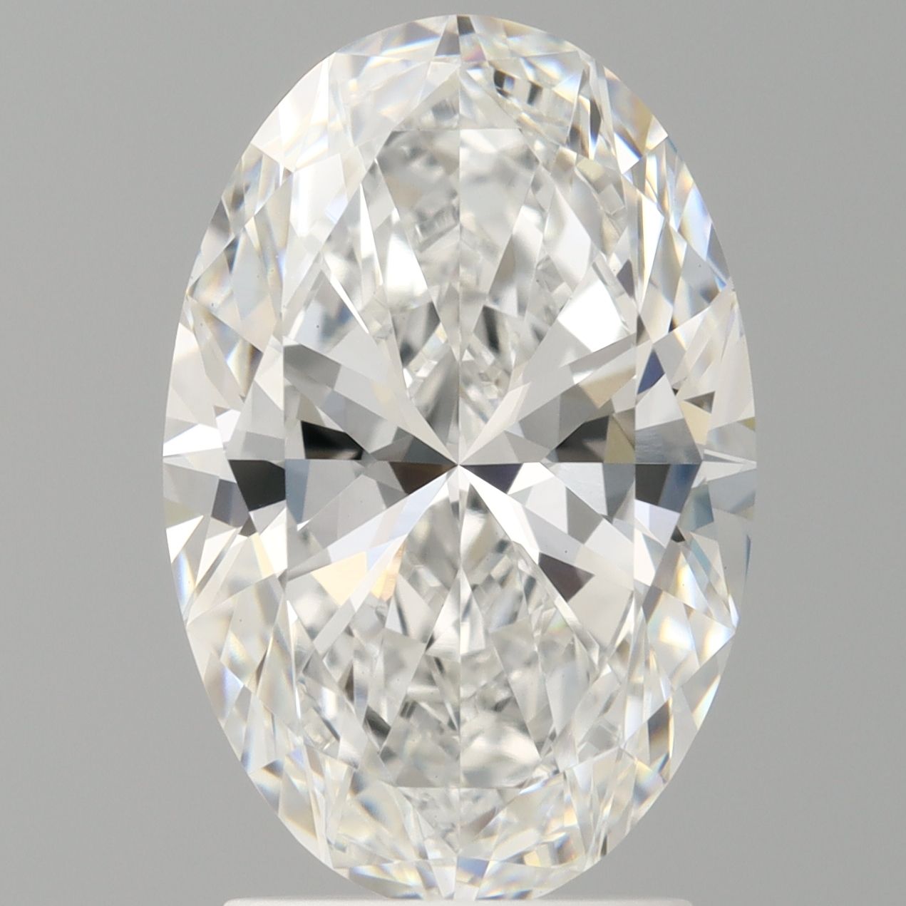 2.54 ct. oval Lab Grown Diamond front image