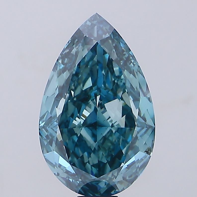 30.09 ct. pear Lab Grown Diamond front image