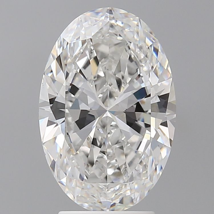 3.55 ct. oval Lab Grown Diamond front image