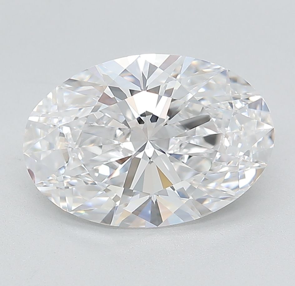 3.04 ct. oval Lab Grown Diamond front image