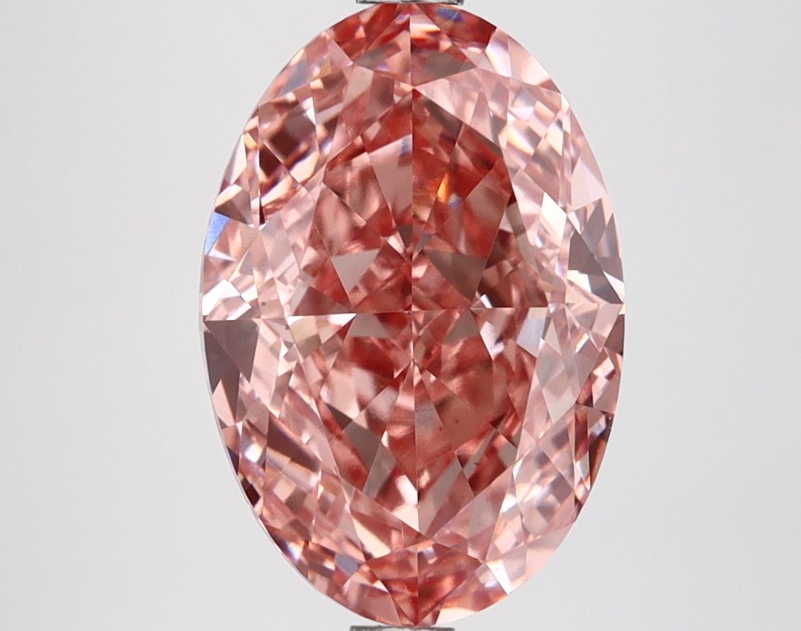 4.18 ct. oval Lab Grown Diamond front image