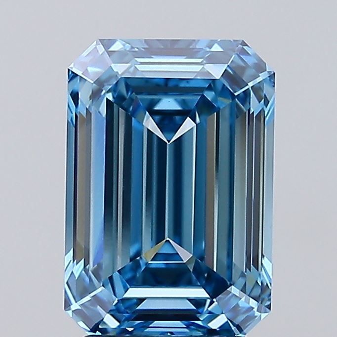3.04 ct. emerald Lab Grown Diamond front image