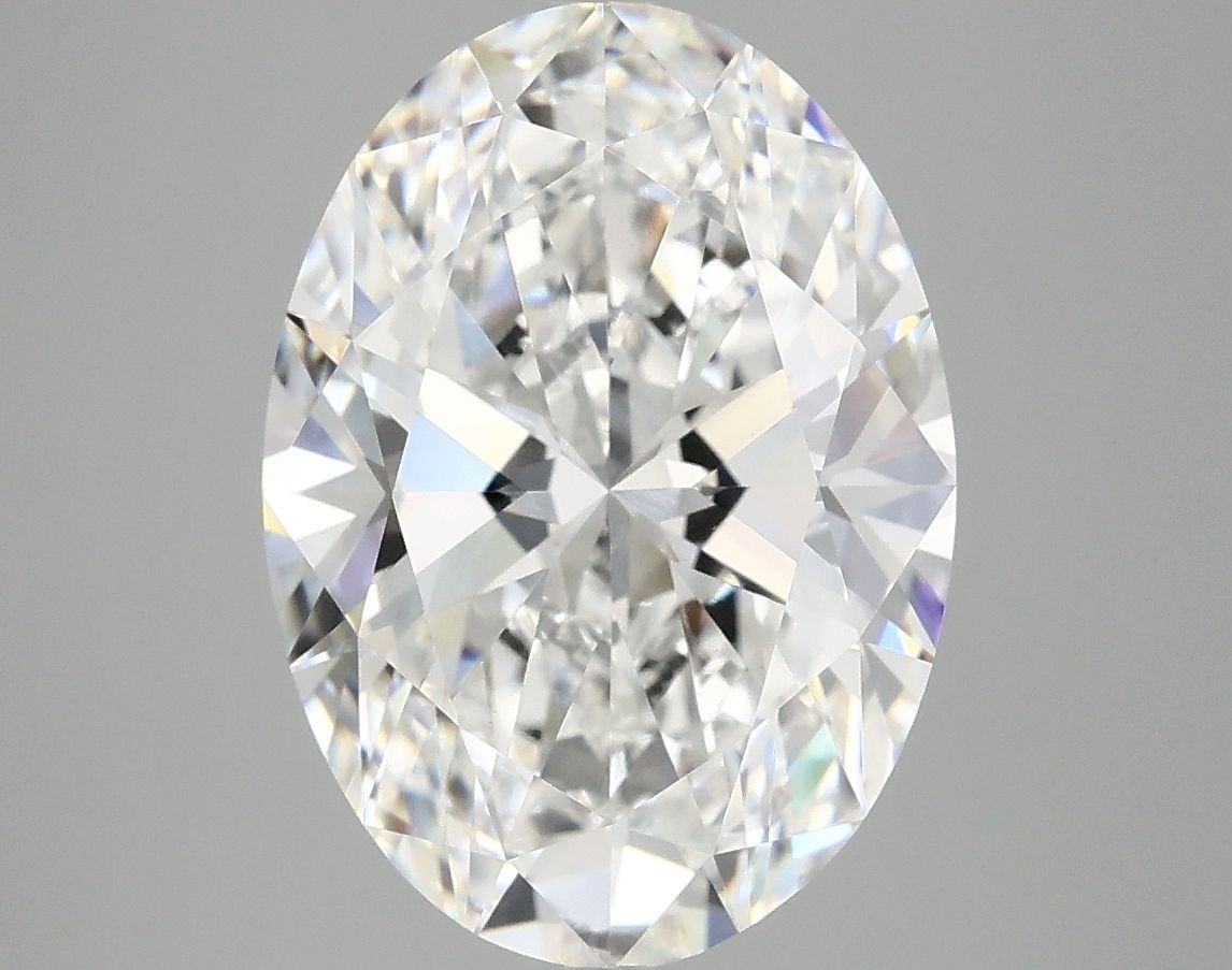 5.04 ct. oval Lab Grown Diamond front image
