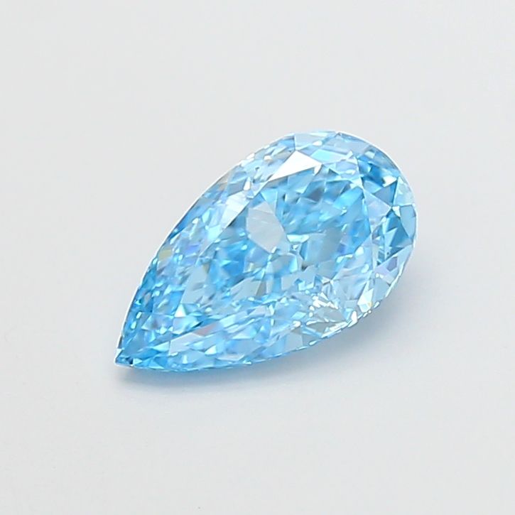1.52 CT Fancy Vivid Blue PEAR