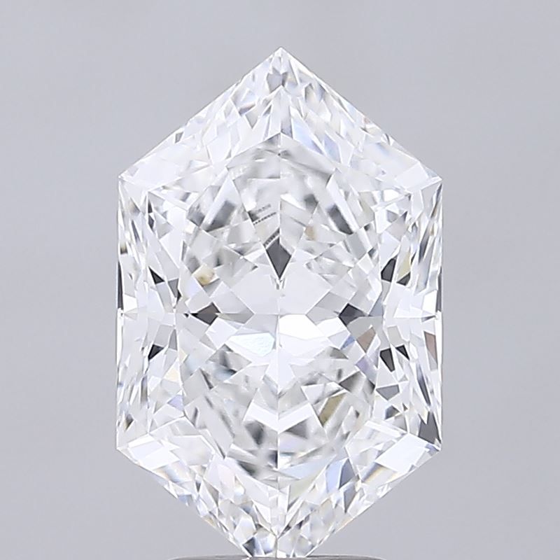 3.99 ct lab-grown Hexagonal Diamond