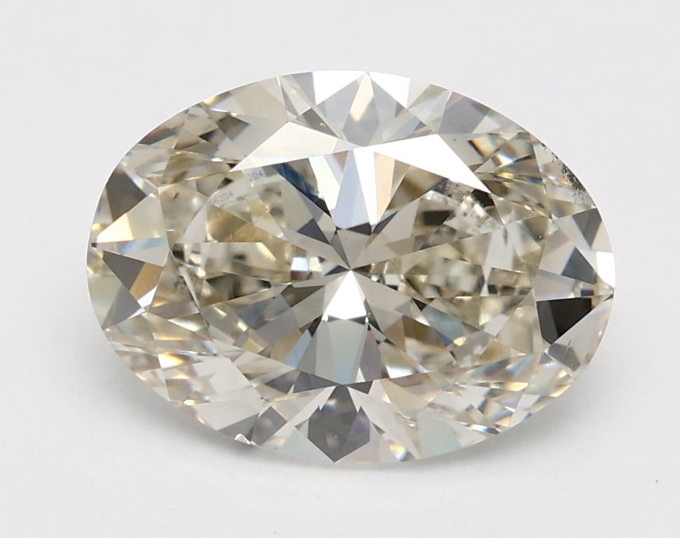 2.02 ct. oval Lab Grown Diamond front image