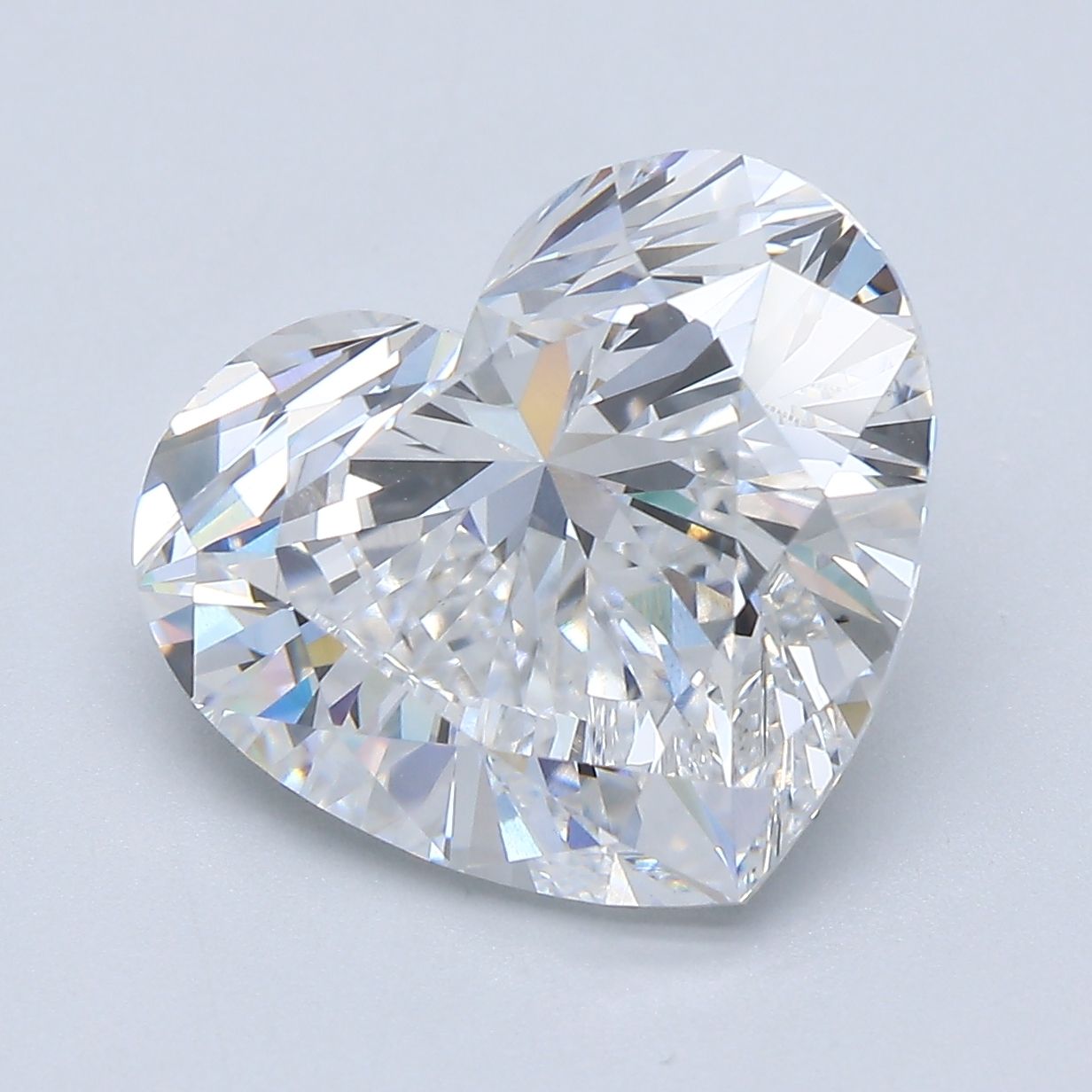 7.04 ct. heart Lab Grown Diamond front image