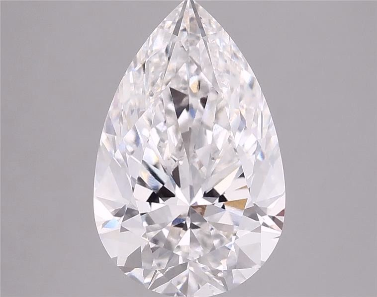 5.99 ct. pear Lab Grown Diamond front image