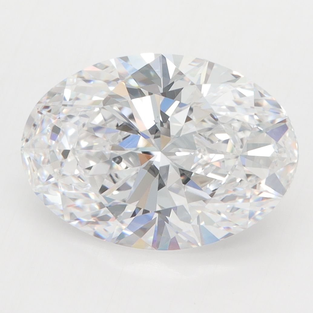 4.07 ct. oval Lab Grown Diamond front image