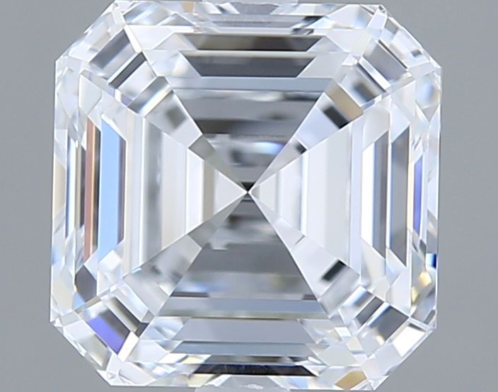 2.07 ct lab-grown Asscher Diamond