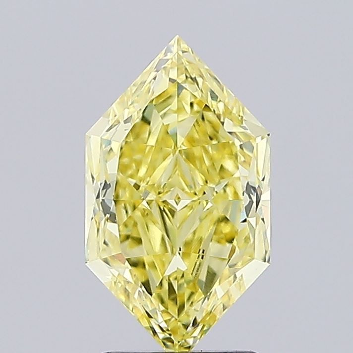 2.02 ct lab-grown Hexagonal Diamond