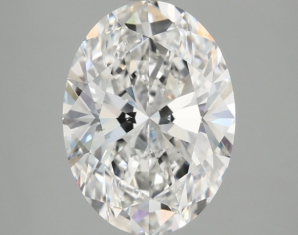 4.09 ct. oval Lab Grown Diamond front image