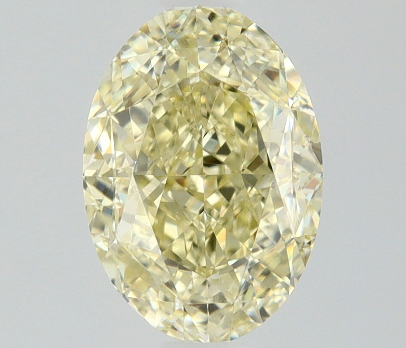 Diament 0.8 ct Fancy Light Yellow/VVS1