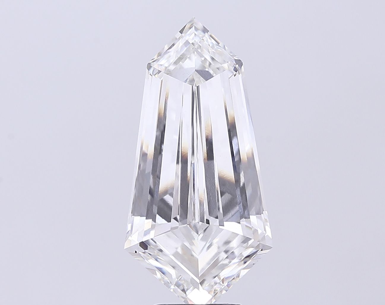 6.17 ct lab-grown Hexagonal Diamond