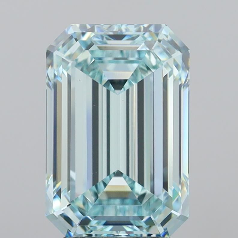 4.56 ct. emerald Lab Grown Diamond front image